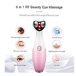 Chrono Masseur yeux et visage 3 en 1, raffermissant électrique, liftant, anti-rides anti-rides(Violet) pas cher