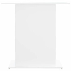 Avis vidaXL Support pour aquarium blanc 75x36x72,5 cm bois d'ingénierie