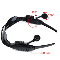 Acheter Lunettes de soleil avec écouteurs sans fil bluetooth pour iPhone HTC Samsung LG Sony