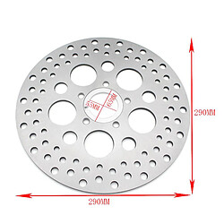 Avis Moto Argent Disque de Frein Rotor pour Harley XL 883 C Sportster Personnalisé 1999-2010 FLSTN FLSTFB FLSTF FLSTC FXSTB 07-09