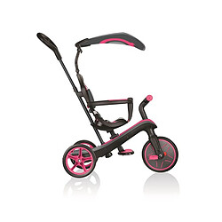 Avis Authentic Sports Globber EXPLORER TRIKE 4 en 1 - Tricycle évolutif & draisienne rose