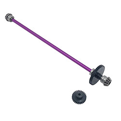 Pièces De Mise à Niveau En Métal De Voiture RC Pour 1:12 WLtoys 124018 124019 2pcs Violet