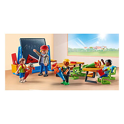 Playmobil® Playmobil Coffret Professeur et Écoliers Playmobil City Life avec Accessoires Multicolore