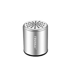 Universal Mini haut-parleur Bluetooth portable sans fil avec haut-parleur de subwoofer passif appelé main libre 300 mAh batterie rechargeable USB | haut-parleur portable (argent)