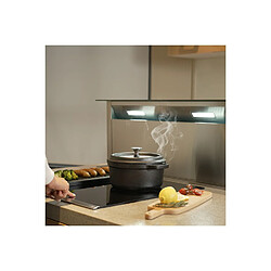 Hotte de plan de travail Linarie RAHP6X 60 cm inox et verre