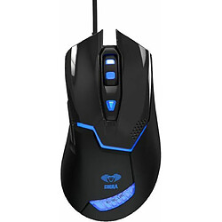 E-BLUE Red dragon ICMG622B Souris Gaming USB 2000dpi 6 Touches Noir Cobra EMS622