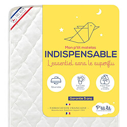 P'tit Lit Matelas bébé sans substances nocives L'ESSENTIEL 70x140