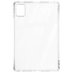 Avizar Coque pour Lenovo Tab M11 Silicone Coins Bumper Antichocs Transparent