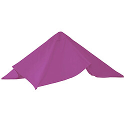 Avis Mendler Revêtement pour parasol de luxe HWC-A96, revêtement de remplacement, 3x3m (Ø4,24m) polyester 2,7kg ~ violet