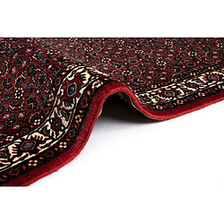 Vidal Tapis de couloir en laine 395x70 rouge Bidjar