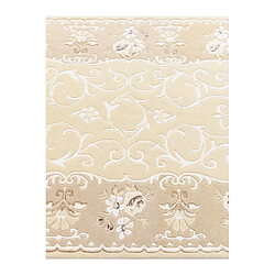 Vidal Tapis de laine 185x124 beige Darya pas cher