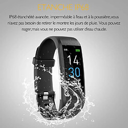 Acheter Montre Connectée Bracelet Connecté Podometre Smartwatch Cardio Homme Femme Etanche IP68 Montre Sport Multifonctionnelle pour Android