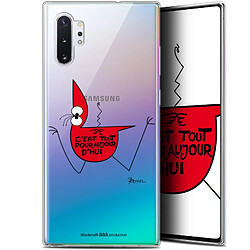 Caseink Coque Pour Samsung Galaxy Note 10+ / Plus (6.8 ) [Gel HD Collection Les Shadoks ? Design C'est Tout - Souple - Ultra Fin - Imprimé en France]