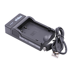 vhbw chargeur USB avec câble pour appareil photo batterie Pentax D-Li109.