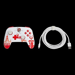 Acheter Power A Manette filaire SWITCH - MARIO ROUGE - MARIO BROS avec Câble USB détachable