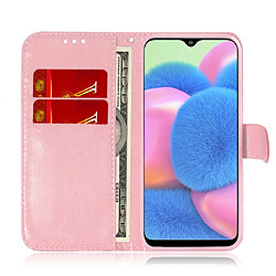 Acheter Wewoo Housse Coque Pour Galaxy A50s Couleur Pure Coloré Magnétique Boucle Horizontal Flip en Cuir avec support & Slots cartes & Porte-monnaie & Lanière Rose