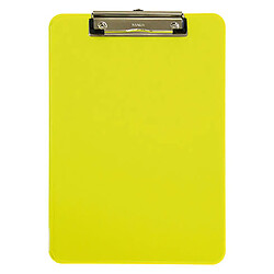 Maul Porte-bloc plastique translucide Néon 31,8 x 22,6 cm - jaune