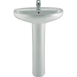 Roca Lavabo VICTORIA 56 x 46 cm, percé 1 trou pour la robinetterie, blanc Réf. A326393000