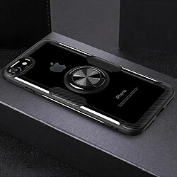 Coque en TPU avec béquille tout noir pour votre Apple iPhone SE (2nd Generation)/8/7