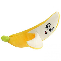 Jouets en peluche à mâcher pour chien, fruits et légumes (banane)