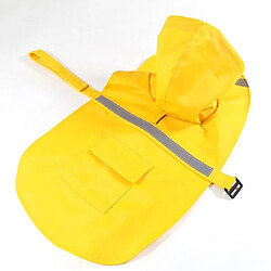 Acheter Wewoo Imperméable pour Chien jaune Teddy Oren Retriever Grand Pratique Respirant S