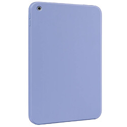 Coque en silicone antichoc violet clair pour votre iPad 10.2 (2021)/(2020)/(2019)