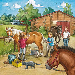 Avis Ravensburger - 09237 6 - Puzzle - Mon Cheval Ferme - 3 x 49 Pièces