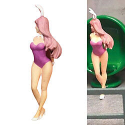 Acheter Figurine Miniature Peinte à L'échelle 1:64 Bunny Girl Railway Diorama Collectibles Style D