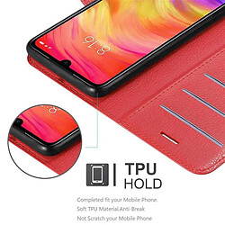 Acheter Cadorabo Coque Xiaomi RedMi NOTE 7 Etui en Rouge