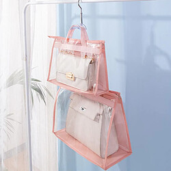 Avis Organisateur De Sac à Main Pour Garde-robe Contenant De Rangement Transparent Rose L