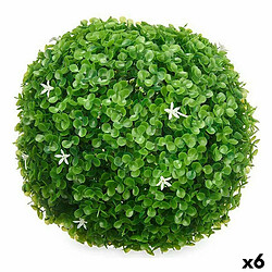 Ibergarden Plante décorative Volets Fleurs Ballon Plastique 27 x 27 x 27 cm (6 Unités)