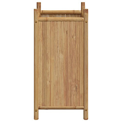 Acheter vidaXL Jardinière 40x40x80 cm bambou