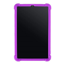 Coque en silicone Souple avec béquille violet pour votre Samsung Galaxy Tab A 8.0 (2019) with S Pen SM-P200