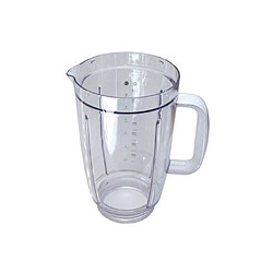 Bol blender acrylic 1,5l poignee blanche pour robot multifonctions kenwood