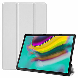 Xeptio Etui Samsung Galaxy Tab S5e 10,5 2019 Wifi - 4G/LTE Smartcover pliable blanc