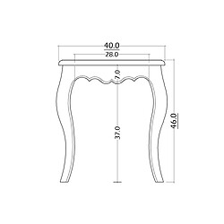 Acheter Amadeus Tabouret Dagobert Murano Céleste