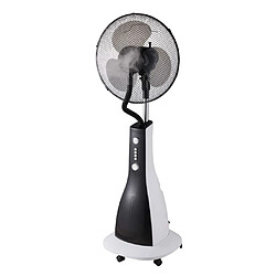 Qlima Ventilateur à pulvérisation FSM 40 90 W Blanc et noir