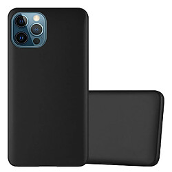 Cadorabo Coque iPhone 12 / 12 PRO Etui en Noir