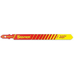 Starrett BU41014-5 Lame de scie sauteuse bimétal unique 100 mm 2,5/2 D Blister 5 Unités