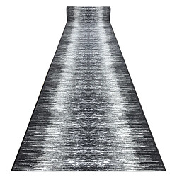 RUGSX TAPIS DE COULOIR antidérapant TOLTEC gris 100 cm 100x1000 cm