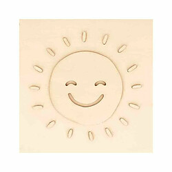 Avis Artemio 3 plaques en bois Soleil - 15 x 15 cm