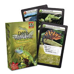 Bioviva Defis Nature Reptiles jeu de cartes