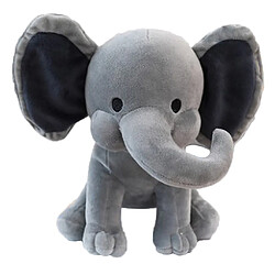 Belle Poupée éléphant De 9,8 Pouces En Peluche En Peluche Gris De Noël