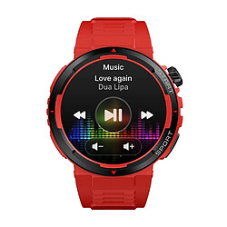 Yonis Montre Connectée Fitness Rouge Ultra HD