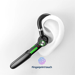 GUPBOO Kebidu Business Bluetooth Headset 5.0 Support Button + Touch Control Noise Cancelling Headphones Stereo Headphones