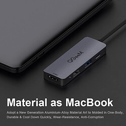 Acheter Universal USB C Apple Notebook Pro USB 3.1 Type C Hub 3.0 2.0 USB C HDMI Adaptateur PD Docking Station pour Huawei Mate 20 Pro OTG Splitter | Hub USB