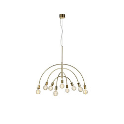 Markslojd Suspension Lavello Métal Laiton 9 ampoules 88cm