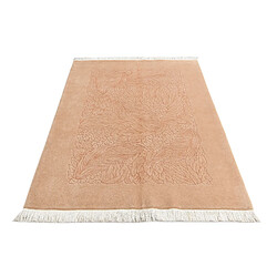 Avis Vidal Tapis de laine 178x119 brun Darya