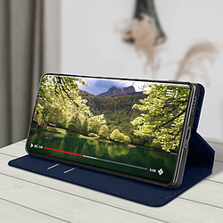 Avis Avizar Housse pour Honor Magic 5 Lite 5G Clapet Porte-carte Support Vidéo bleu