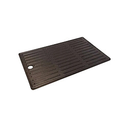 Plancha en fonte 43,5 x 26 cm pour barbecue 4 brûleurs Char-Broil